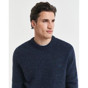 GANT Wool Blend Nepps Crew Neck Sweater